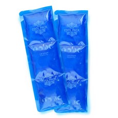 디웰 냉찜질팩 3단 일자형 10 x 30 cm 2p, 1개