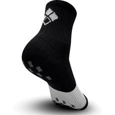 mont-bell 男款特殊防滑墊中筒登山襪 1雙 MB-S04, 黑色