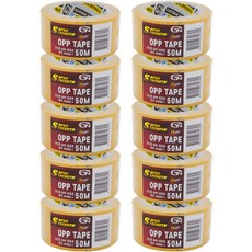 GUARDMAN 60mic OPP膠帶 50m 米白色, 10個