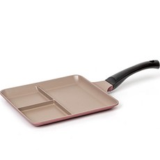 QUEEN SENSE 電磁爐 Modam 方形多功能分隔煎鍋, 29x29cm, 1個, 21cm