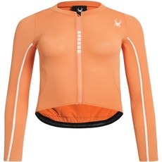 SPYDER 女款自行車Proweb提花長袖車衣