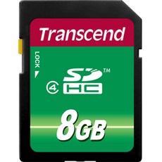 Transcend 創見 SDHC Class 4 SD卡 TS4GSDHC4, 8GB