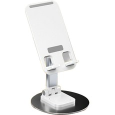 곰지홈 3중 미끄럼방지 멀티 360 회전식 거치대, 화이트, 1개