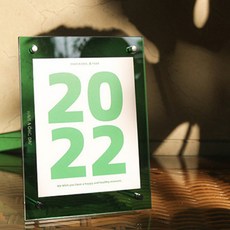 Baramangs 北歐居家壓克力相框, 綠色, 1個