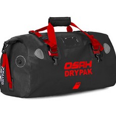 OSAH 摩托車防水後座包, 紅黑色