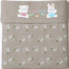 OngAL OngAL 哈囉小熊七分傳統背巾, 棕色