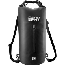 OSAH 오토바이 심플 드라이백 OTP-C30, 블랙