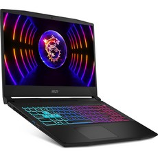 MSI 2023 스워드 GF66 15.6 코어i7 인텔 13세대 지포스 RTX 4050, 블랙, 1012GB, 16GB, WIN11 Home, MS-158