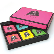 MODIALOC 綜合茶包禮盒組, 1套, 6種茶包+購物袋