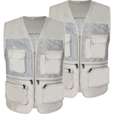 베이스케어 프리미엄 망사조끼 2p