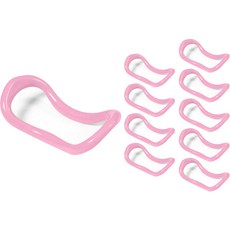 Non Fix粉彩瑜珈環 10入, 粉色