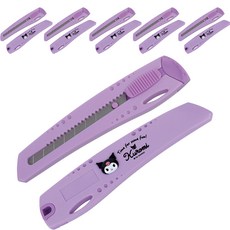 buyhearts 庫洛米 美工刀 大, 12個, 紫色