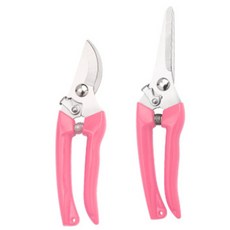 Hwarabereu 園藝修枝剪2件組 粉紅色, 1套