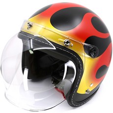 한미 F4 버블 오토바이 헬멧, 불꽃