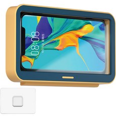 라젠다 방수 터치 스크린 휴대폰 받침대, 업그레이드 골드블루, 1개