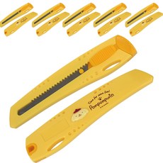 바이하츠 폼폼푸린 컷터칼 대 PPCT-L, 노랑, 12개