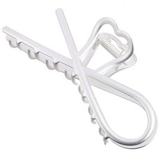 수스다 베이비상어 헤어 메탈 집게핀 4108 ﻿유광 무광 올림머리 헤어핀