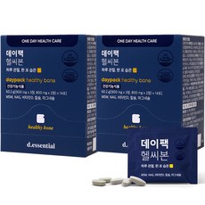 DEssential MSM&NAG&維他命D&鈣&鎂保健錠, 60.2克, 2個