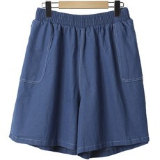 여성용 라라온 프리든 스티치 데님 팬츠