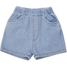 BEBENINE 新生兒水洗牛仔褲