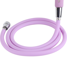 HealthOn 不結水垢防纏繞PVC蓮蓬頭軟管 紫色, 1個