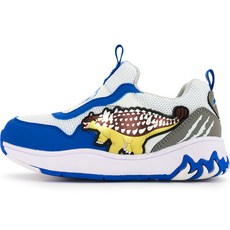 DINOKINGS 兒童Dino Cool Origin魔鬼氈LED運動鞋