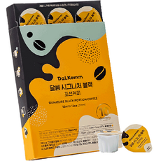 달콤 시그니처 블랙 포션 커피, 18ml, 12개입, 1개