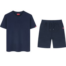 네스파 남성용 무지 반바지 세트 SUC_0001