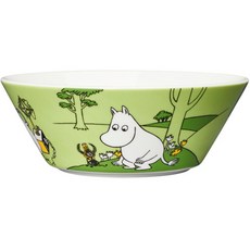 아라비아 무민 볼 15cm, 무민 트롤 글래스그린, 1개
