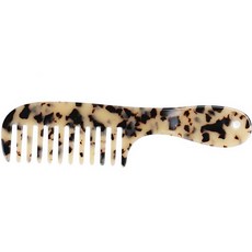 블루리빙 대리석 꼬리 머리 빗, 화이트, 1개