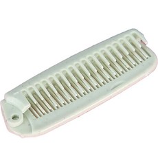 블루리빙 접이식 머리 빗 A타입, 그린, 1개