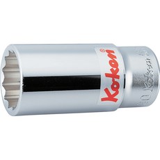 Koken 長套筒 6305M 38mm 手動用 12角, 1個