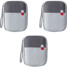 에이비엠코리아 구급가방 S 그레이, 3개