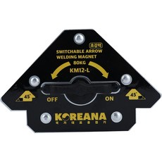 Coreana強力焊接磁鐵開關箭頭型, KM12-L, 1個