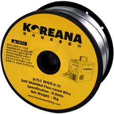 Coreana 非氣體鐵絲 0.9mm 1kg, K-71, 1個