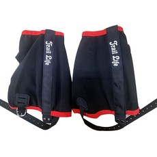 Trail Life 越野跑 登山用 除草 割草 登山健行 短版綁腿 2件組, 單一颜色