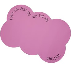 廚房浴室珪藻土腳踏軟墊 小型, 1個, 粉色的