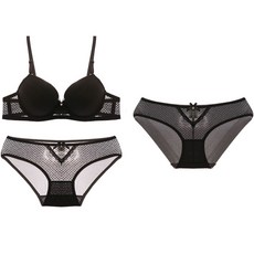 GLAM GONGGAM Mafia 內衣 鋼圈內衣 + 一般內褲 + 無痕內褲 3件組