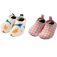 JOYMULTI 女童款多款網狀水上運動鞋 2種組 23 24