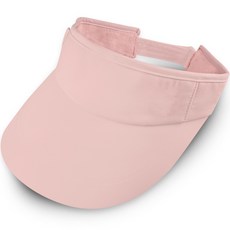 color match 女性寬版遮陽帽, 粉紅色