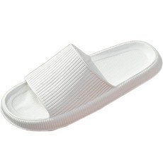Daysoy防滑Sweet Home浴室拖鞋, 06 白色