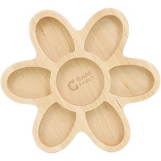 GabeFamily 蒙特梭利PLUS 花朵形狀托盤 KS4574, 混合顏色, 1個