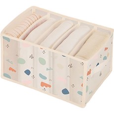 마켓피오 의류 방습 접이식 투명 보관상자 5칸, 타입3, 1개