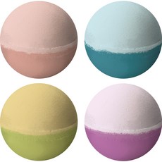 plu Love Night鹽泡泡入浴球 大容量 200g*4種組, 200g, 1套