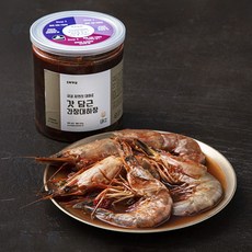 초록햇살 국내산 자연산 대하로 갓 담근 간장대하장, 650g, 1개