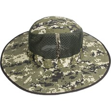 벌초 양봉모자 05 녹색과 검은색 모자이크, 1개