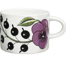 ARABIA1873 Paratiisi 馬克杯 280ml, 紫色, 1個