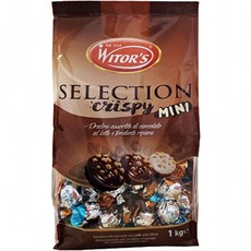 WITOR'S 精選脆迷你巧克力, 1kg, 1個