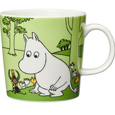 ARABIA1873 馬克杯 300ml, 1個, 草綠色