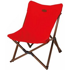 코베아 WS 캔버스 캠핑체어, 레드, 1개